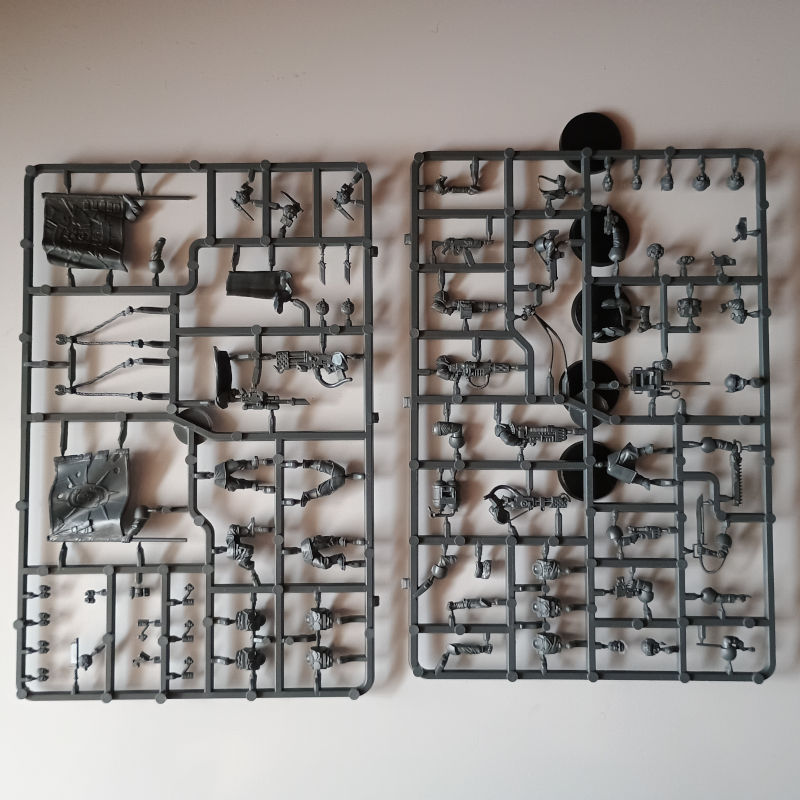 Cadian Command Squad New on Sprue OOP