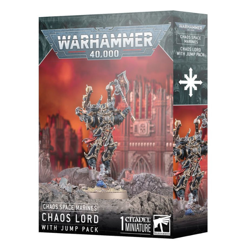 Chaos Space Marines Chaos Lord With Jump Pack