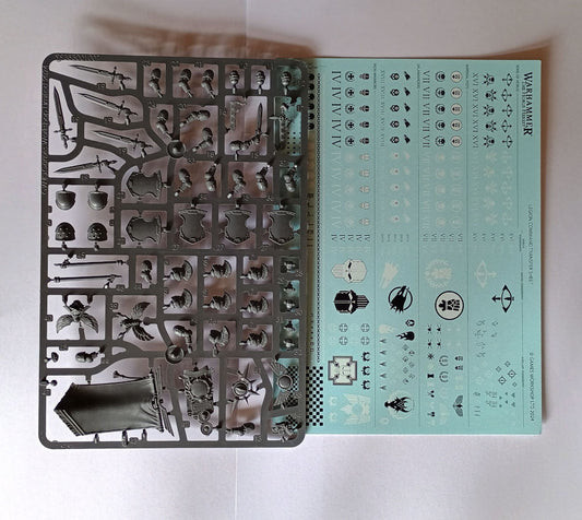 Legiones Astartes MkIII MkVI Command Upgrade Set New on Sprue