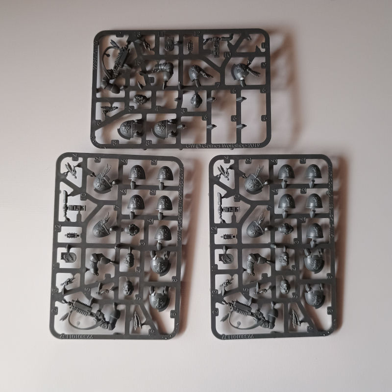 Raven Guard Primaris Upgrades New on Sprue