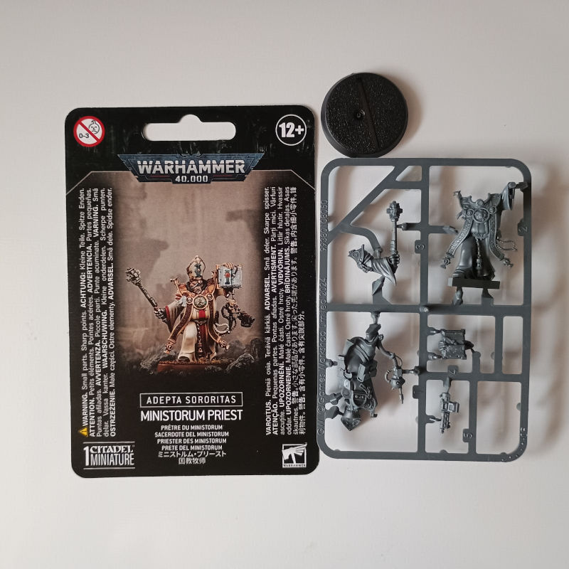 Adepta Sororitas Ministorum Priest New on Sprue