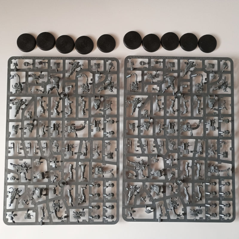 Mechanicum Tech-thralls Covenant x10 New on Sprue