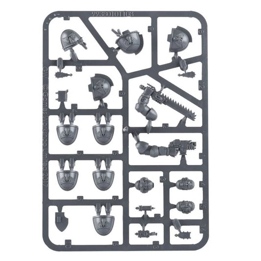 Blood Angels Primaris Upgrades x 2 + Transfer Sheet New on Sprue