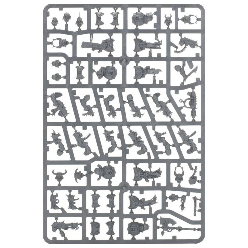 Chaos Space Marines Legionaries x 10 New on Sprue