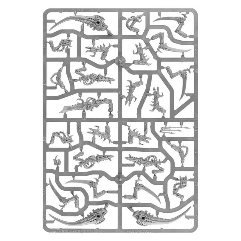 Tyranids Warriors x 3 New on Sprue