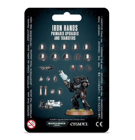 Discount Iron Hands Primaris Upgrades and Transfers - West Coast Games