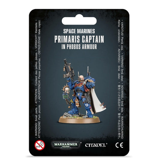 Discount Space Marines Primaris Captain in Phobos Armour - West Coast Games